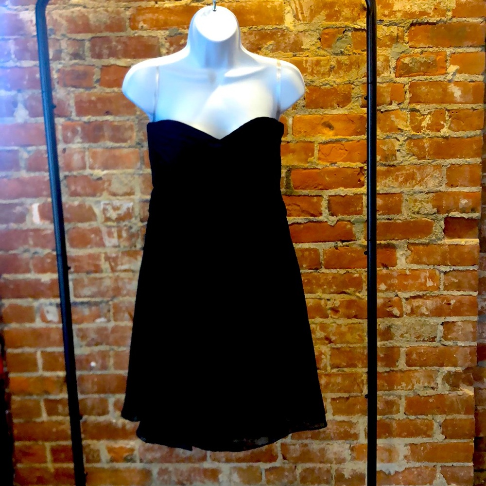 Black Bridesmaid Dress